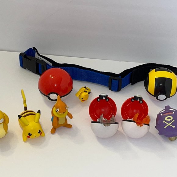 Jazwares Pokémon Clip'n'Go Poké Balls Cyndaquil & Level Ball Mini